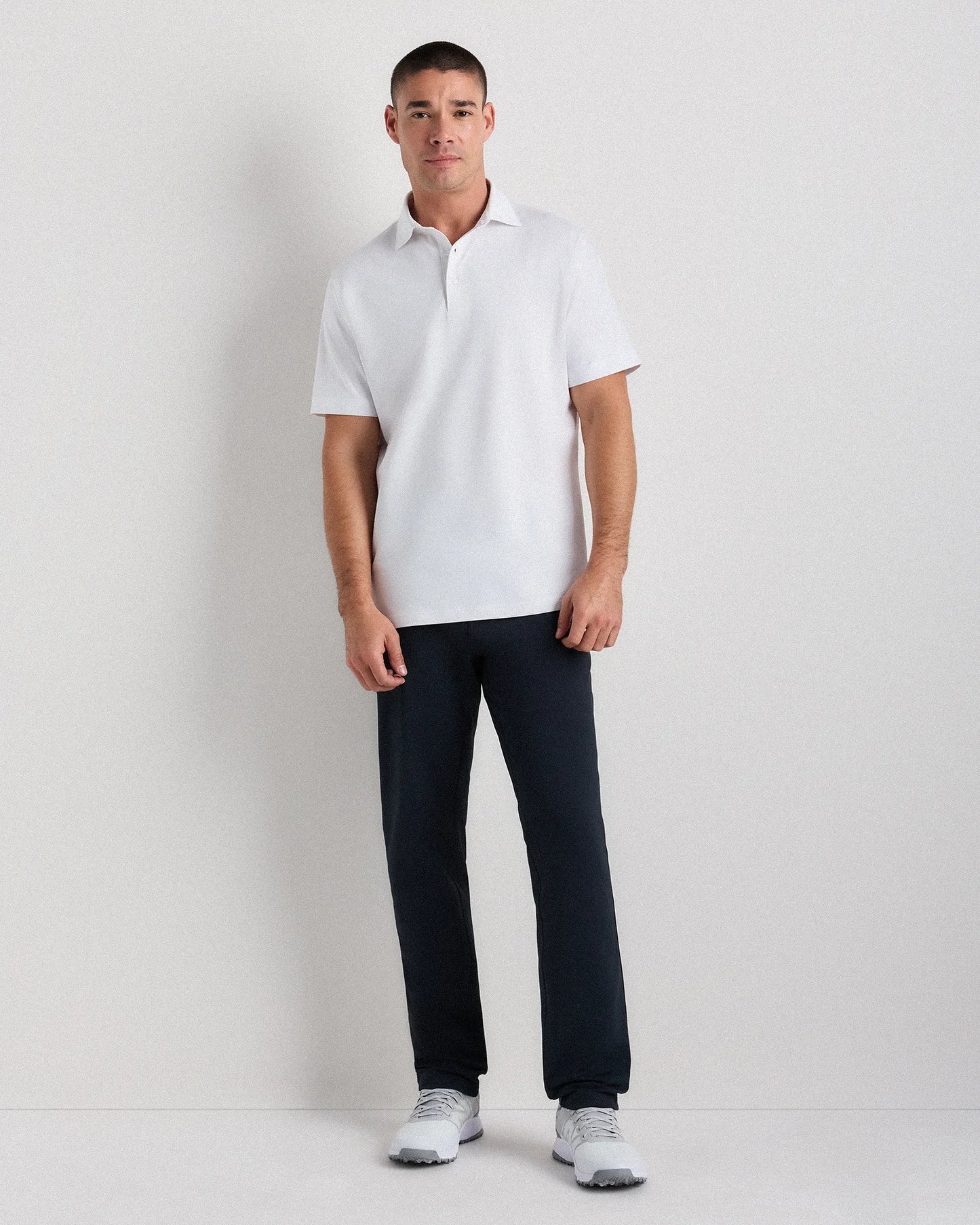 Performance Mesh Golf Polo - S / Navy