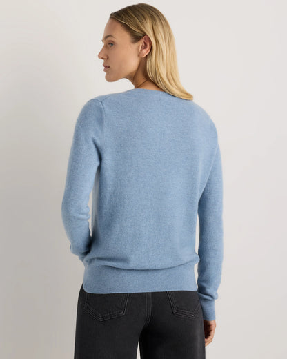 Mongolian Cashmere Cardigan Sweater - XS / Black