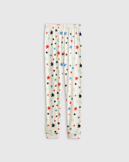 Bamboo Long Sleeve and Pant Pajama Set - 2T / Wildflower Dreams