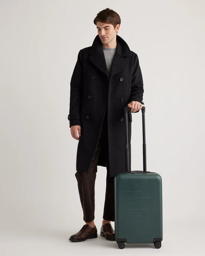 Expandable Small Carry-On Suitcase - One Size / Coastal Cobalt
