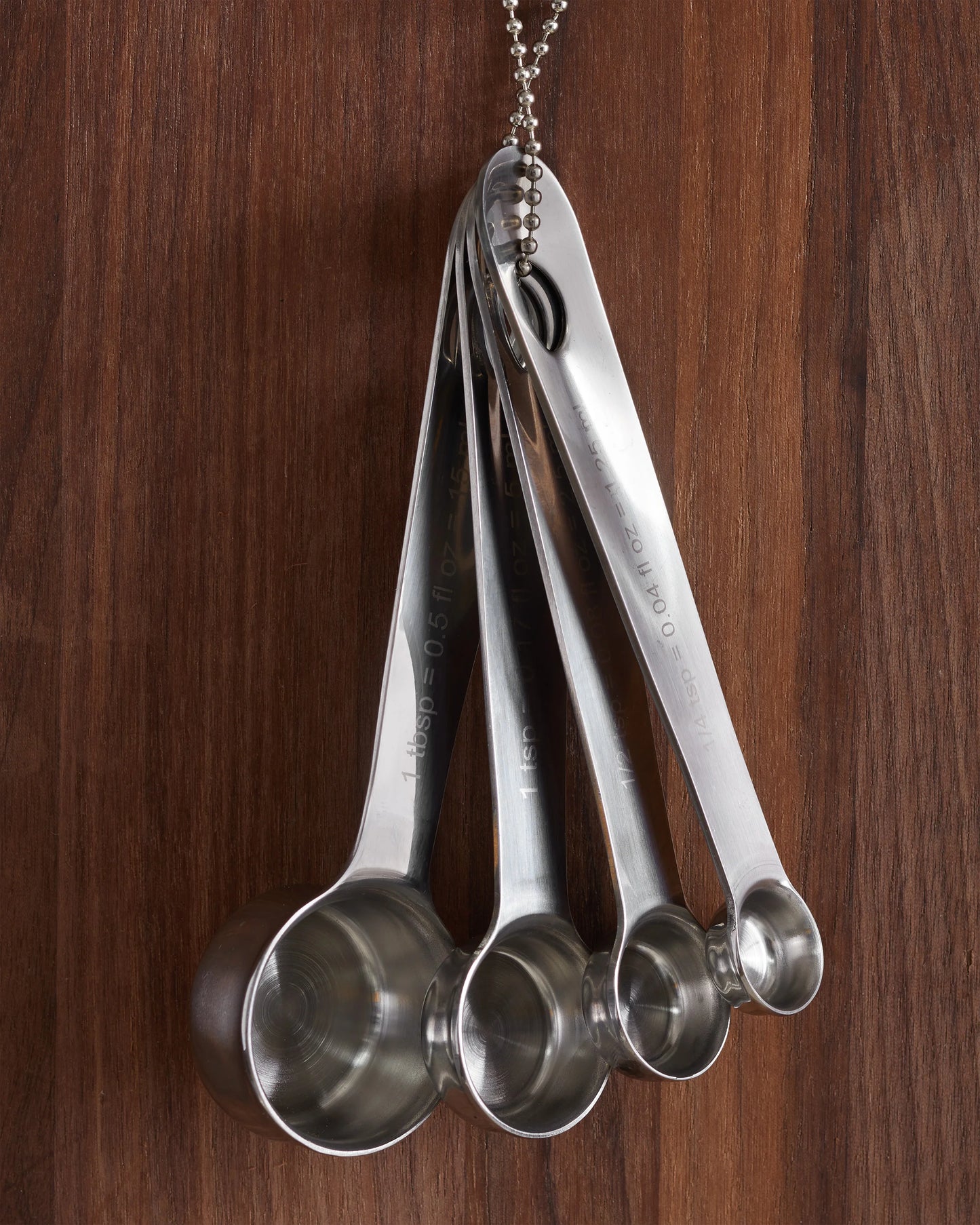 Stainless Steel Measuring Cups & Spoons Set - One Size / No Color