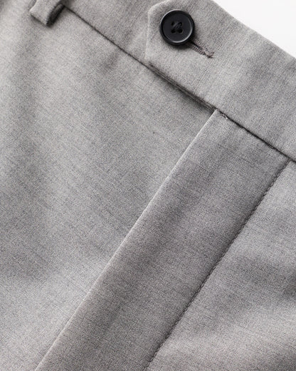Stretch Wool Dress Pants - Slim - 30X30 / Grey Melange