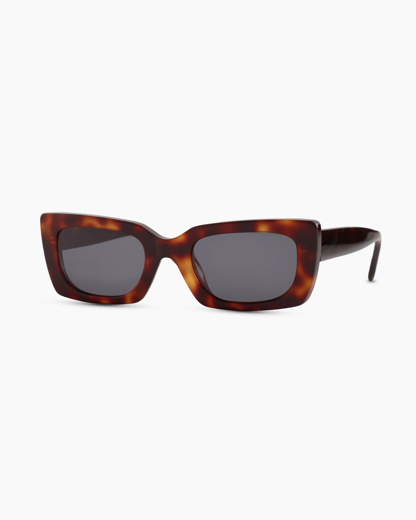 Emmerson Polarized Acetate Sunglasses - One Size / Ginger Tortoise with Grey Lens