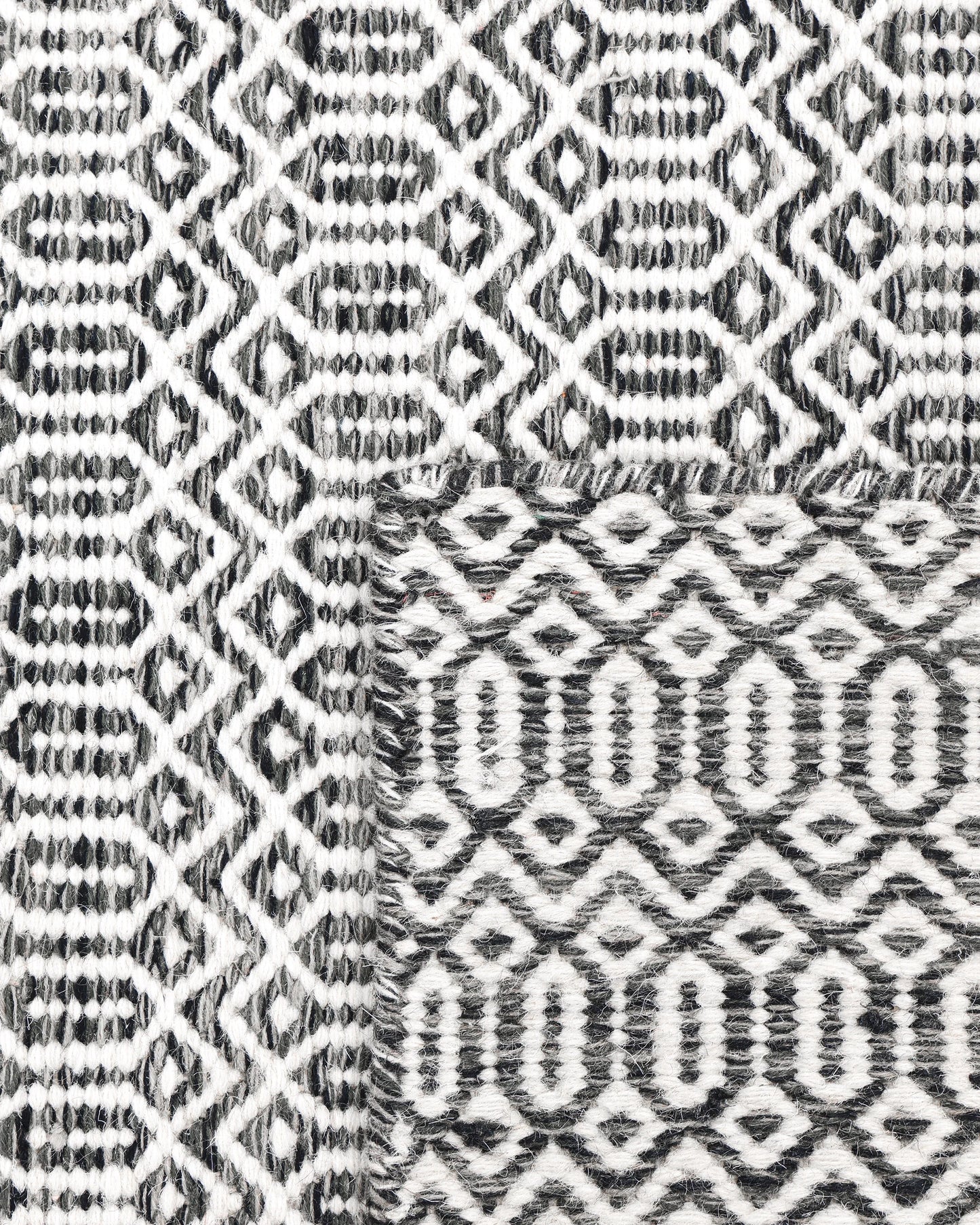 Vale Handwoven Wool Rug - 5' x 8' / Blue