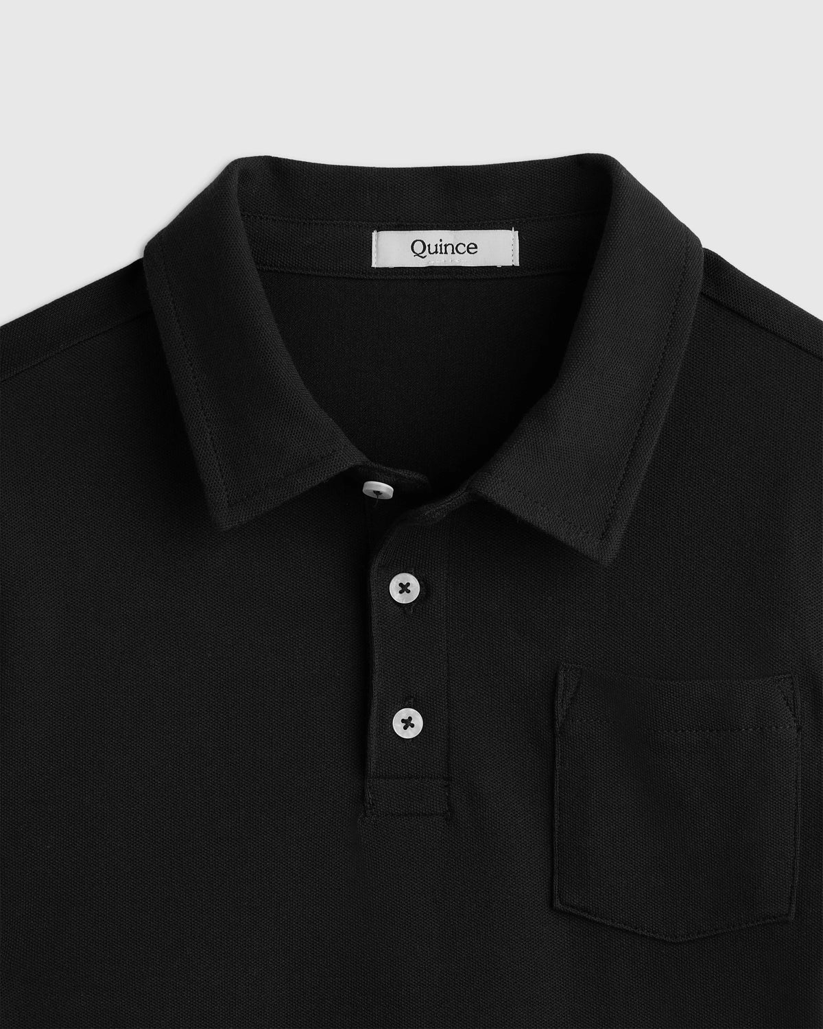 Organic Cotton Short Sleeve Pique Polo - 6 / White