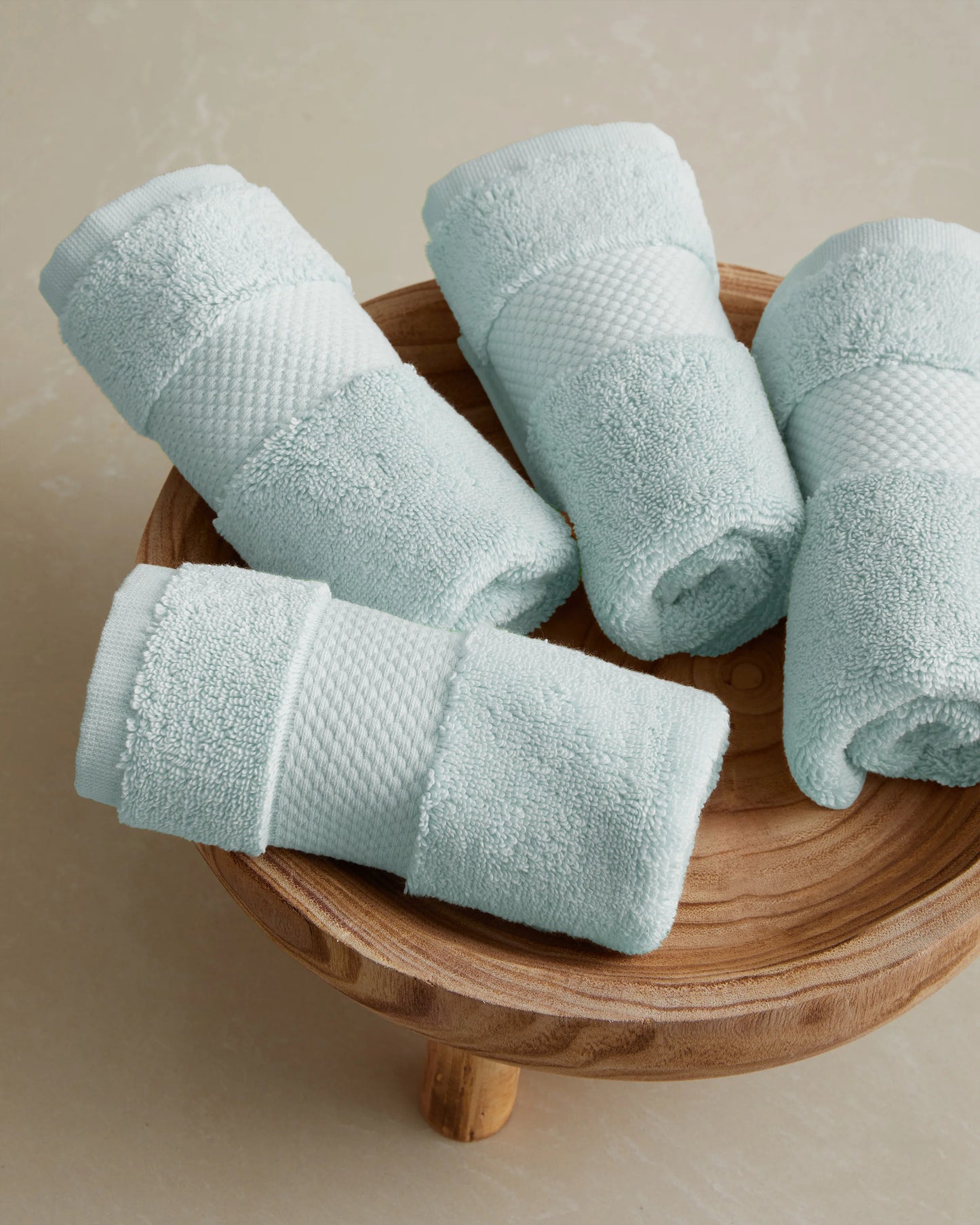 Turkish Ultra Plush Washcloth (Set of 4) - One Size / Mineral