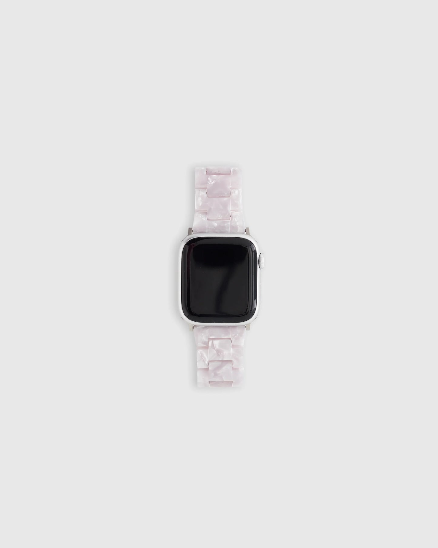 Acetate Smartwatch Band - 38mm - 42mm / Grey Tortoise