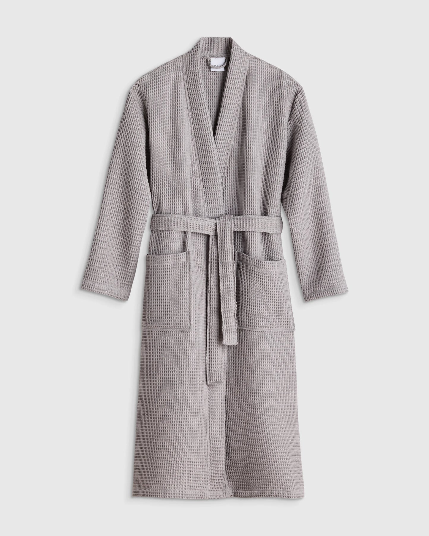 Organic Turkish Waffle Robe - XS / White