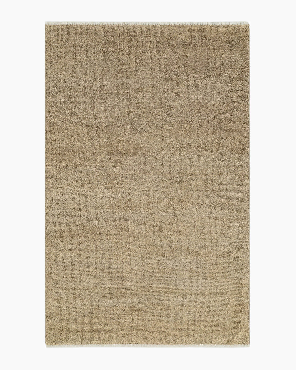 Lee Hand-Knotted Wool Rug - 5' x 8' / Oat