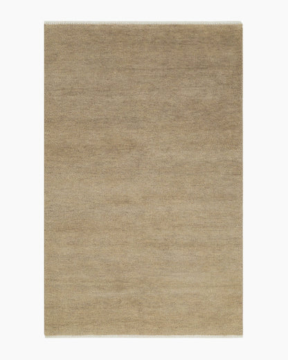 Lee Hand-Knotted Wool Rug - 5' x 8' / Oat