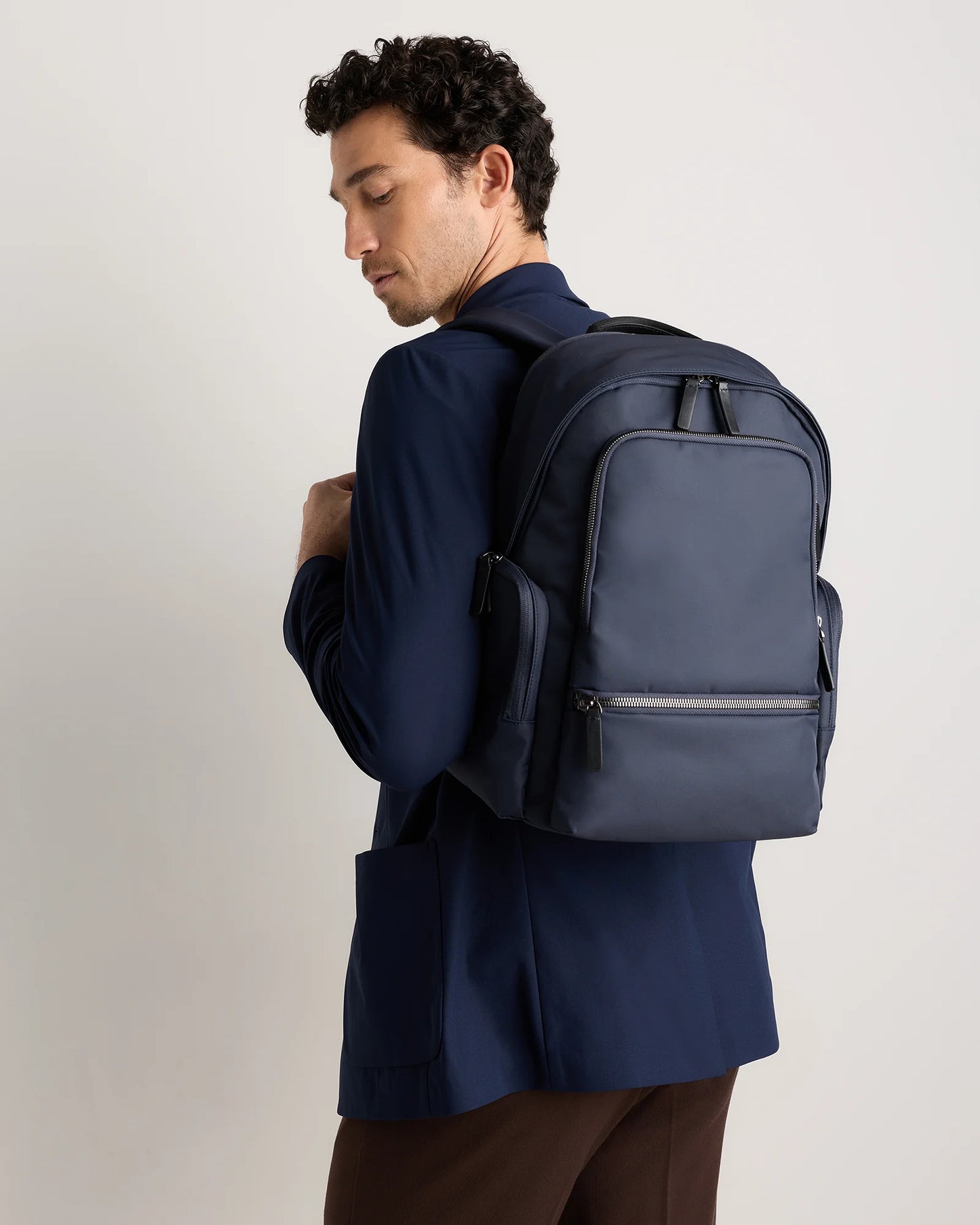 Voyage Nylon Commuter Backpack - One Size / Black