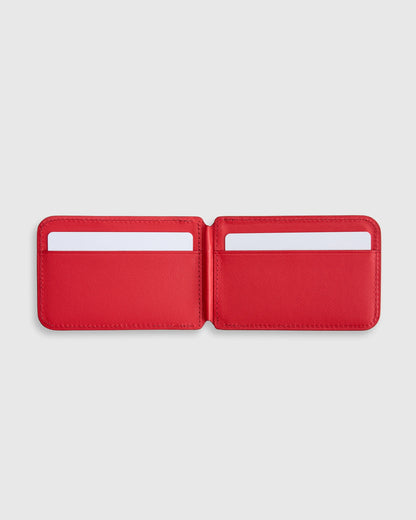 Leather MagSafe Wallet & Phone Stand - One Size / Cognac