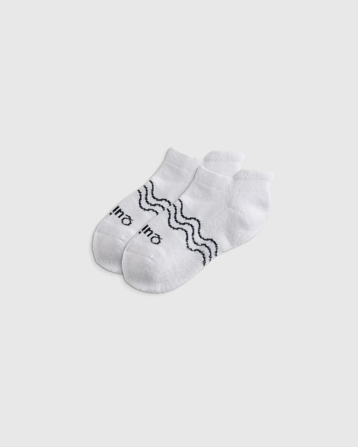 Organic Cotton Gripper Ankle Socks 8-Pack - 12M-24M / Pink/White Multi