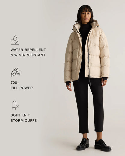 Responsible Down Puffer Jacket - XS / Sea Spray Green