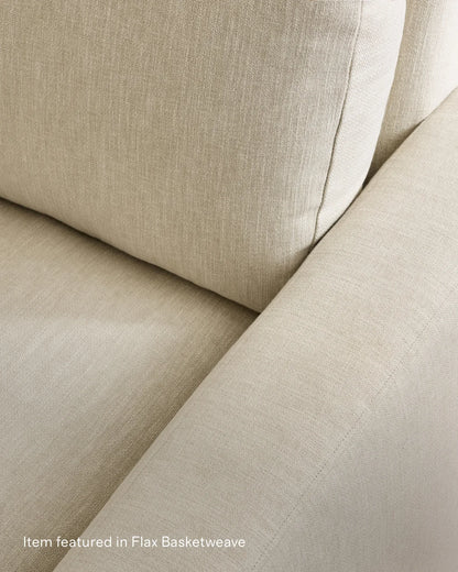 Stillman Sofa in Performance Basketweave - 7ft / Flax