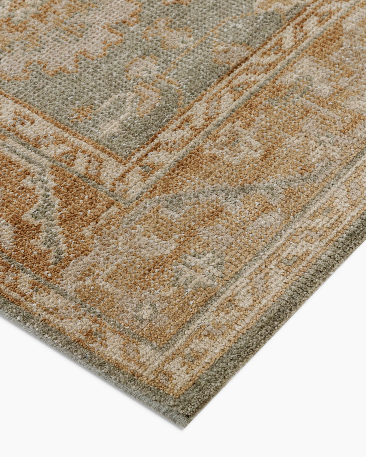 Grayson Hand-Knotted Wool Rug - 3' x 5' / Green