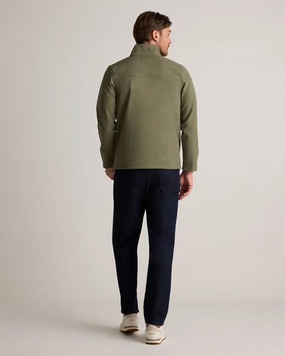 Softshell Fleece-Lined Full-Zip Jacket - S / Heather Shady Charcoal