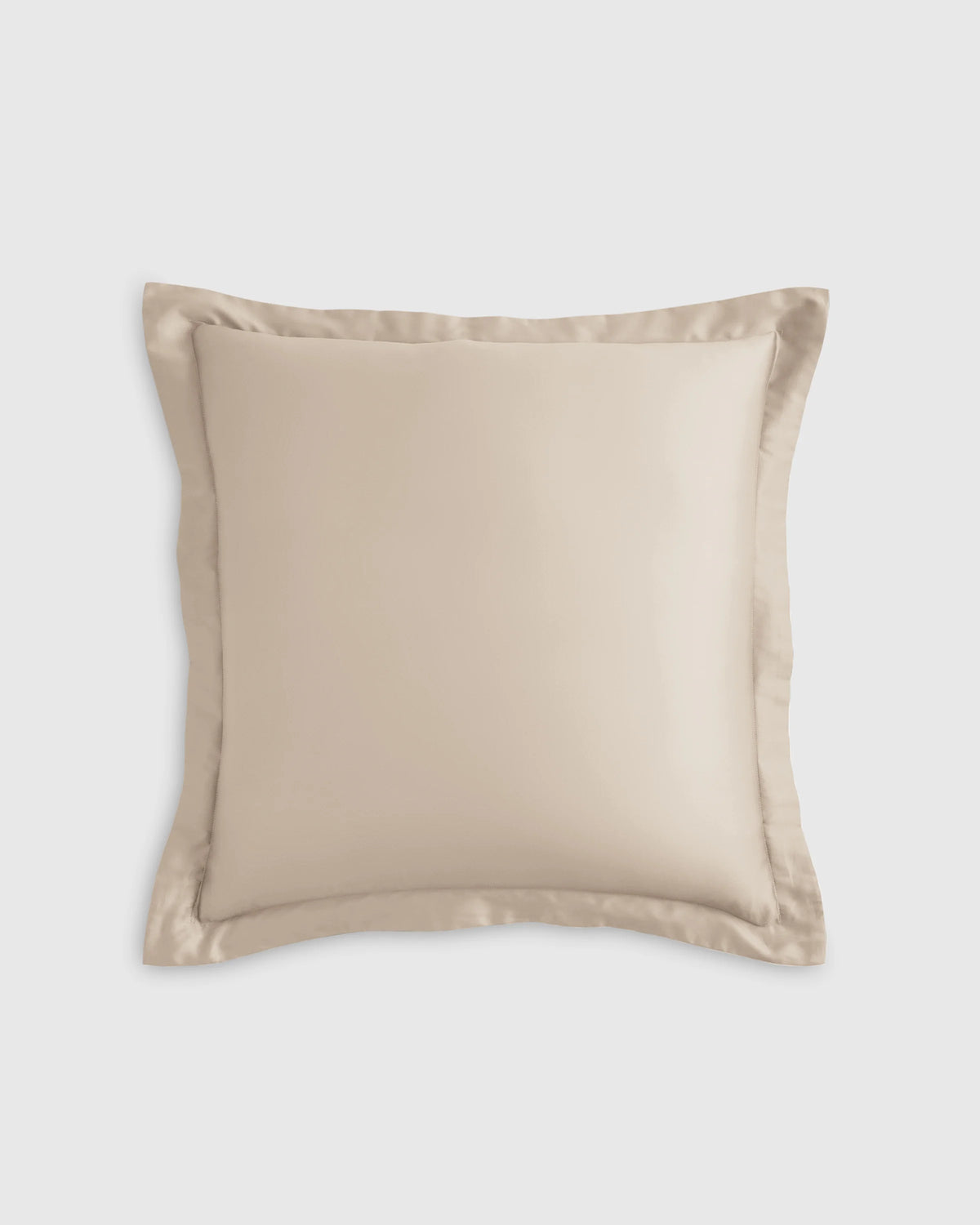 Signature Giza Cotton Sateen Euro Sham - Euro / Mineral