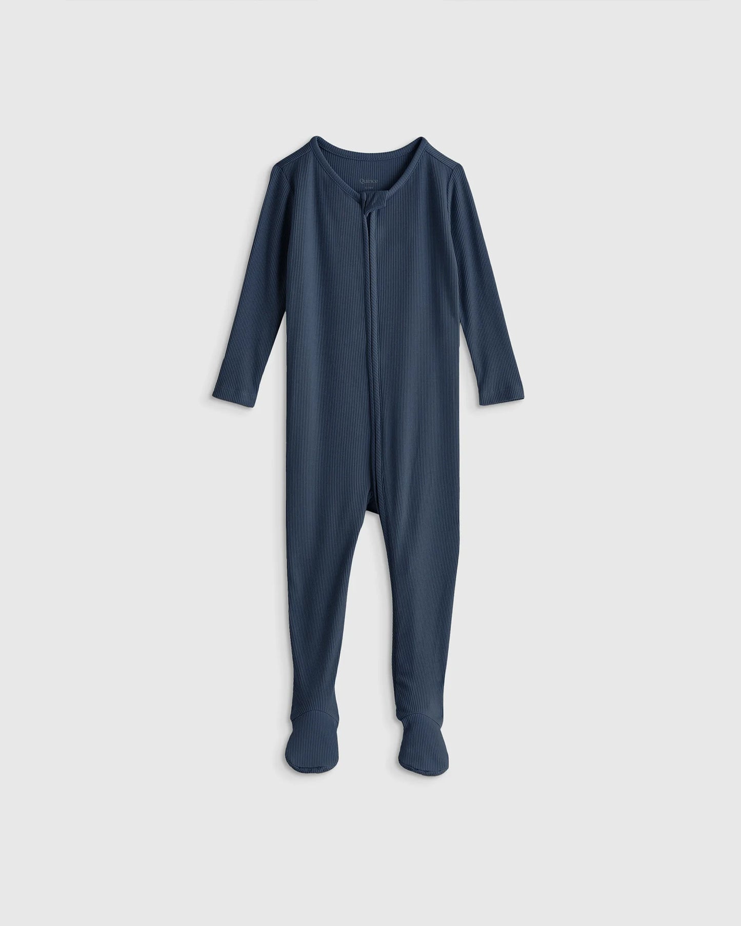 Softest Rib Footie - 12-18M / Sage Green
