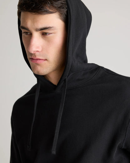 Organic Midweight French Terry Pullover Hoodie - S / Light Heather Grey