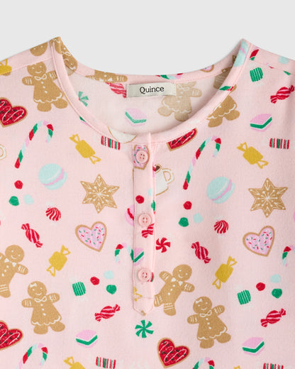 Holiday Flannel Nightgown - 2T / Sweet Treats