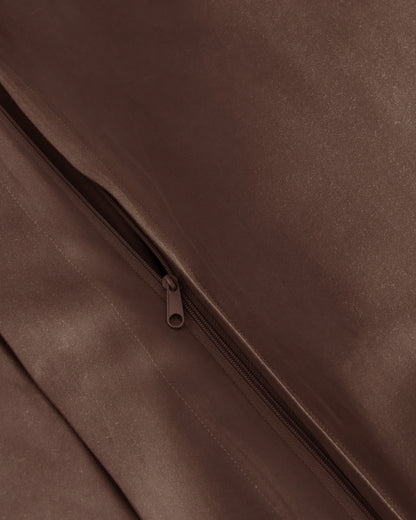 Signature Giza Cotton Sateen Duvet Cover Set - Twin / Sand