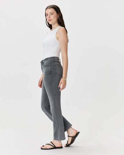 Bella Stretch Straight Jeans - 24 / Twilight Blue Fray