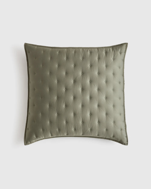 Bamboo Dream Quilted Euro Sham - Euro / Sage