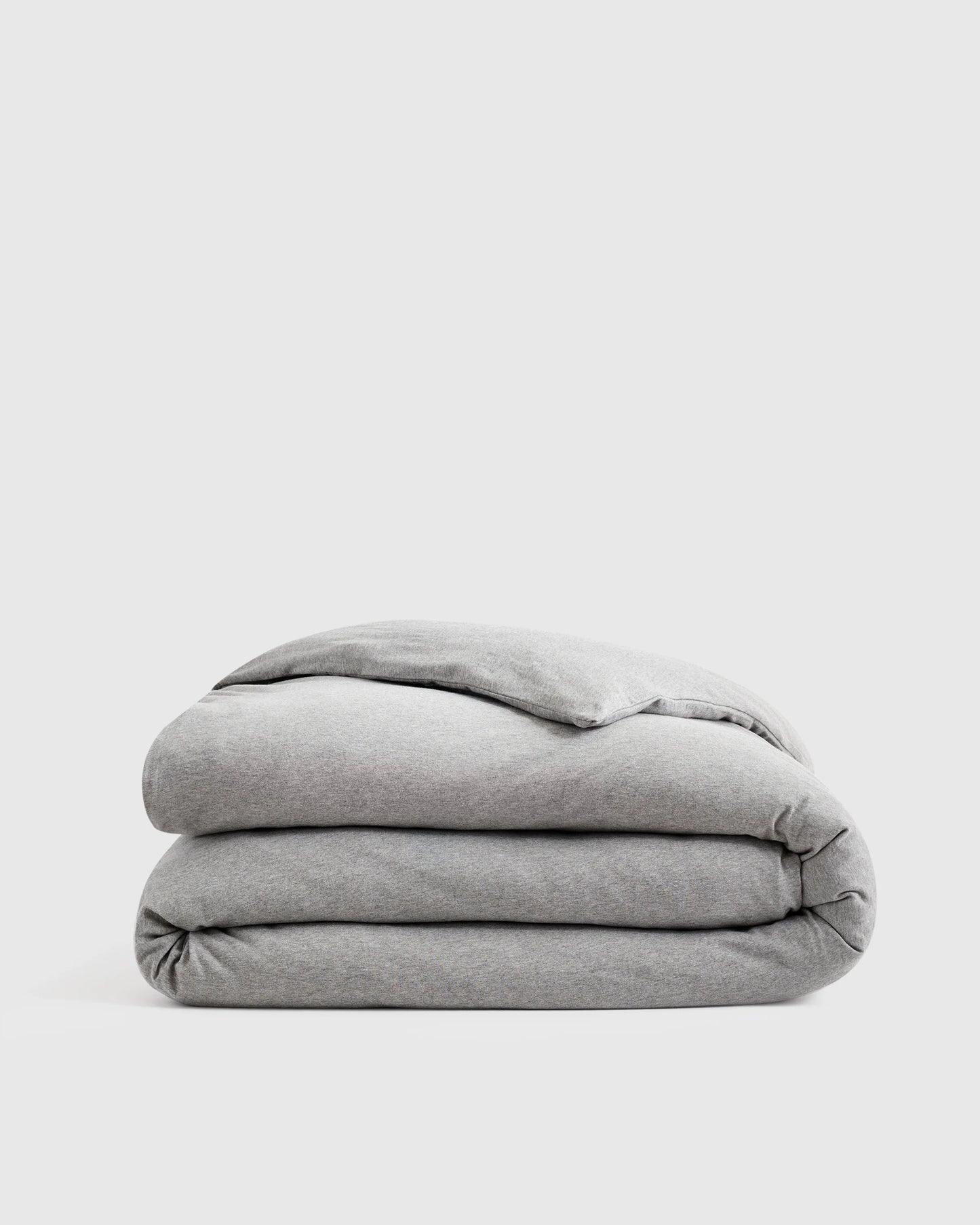 Organic Jersey Duvet Cover - Twin / Light Blue