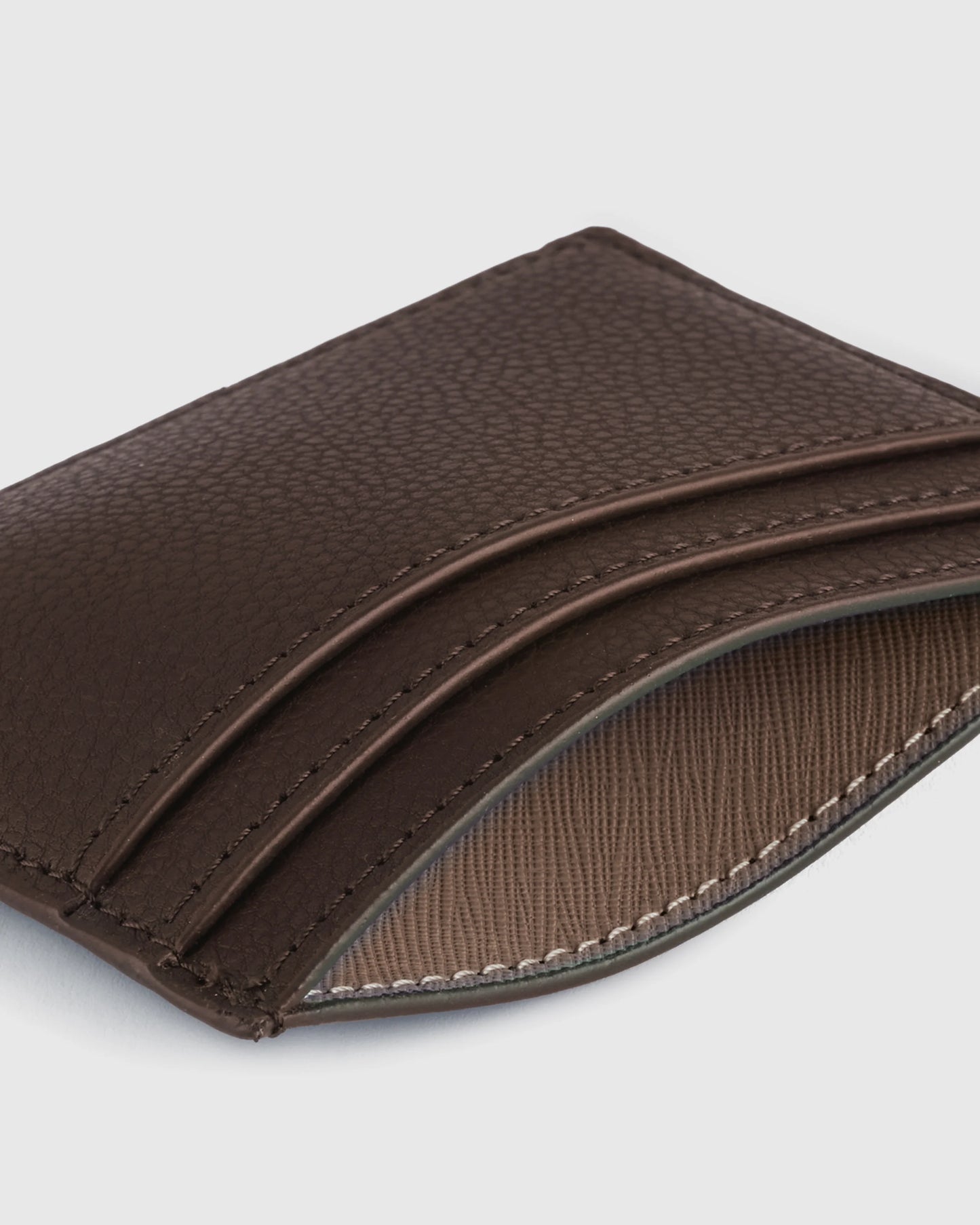 Adeline Slim Card Case - One Size / Olive