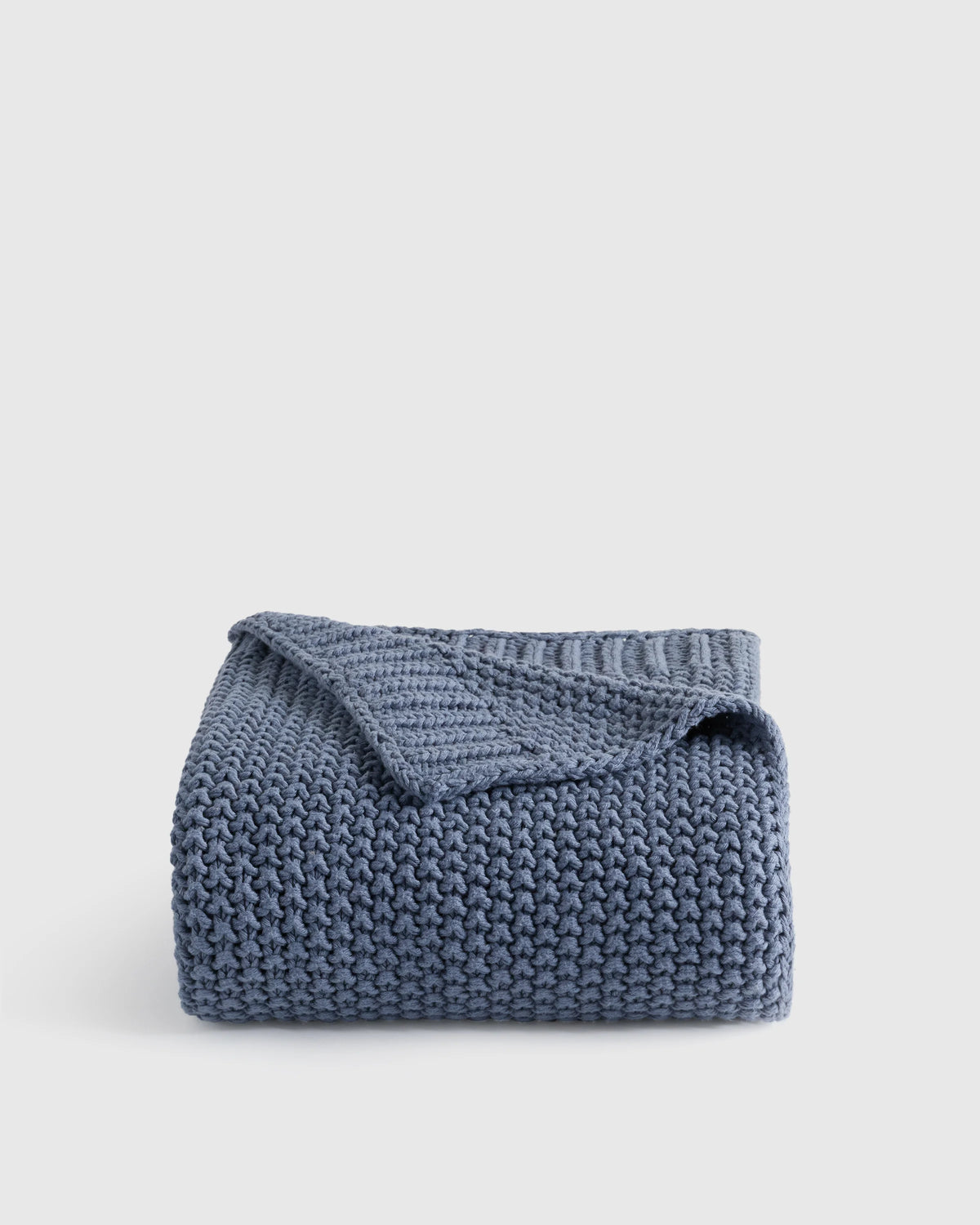 Cotton Fisherman Throw - 50x60 / Espresso