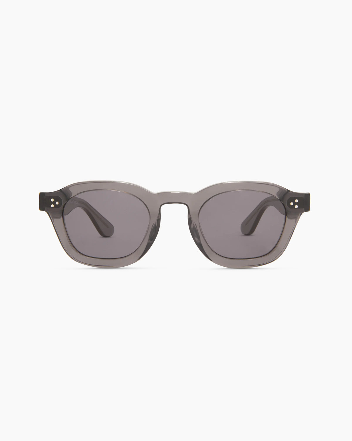 Maldives Polarized Acetate Sunglasses - One Size / Clear Spice with Grey lens