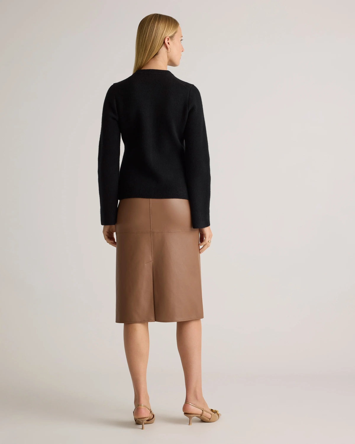 Mongolian Cashmere Structured Cardigan - XS / Oatmeal