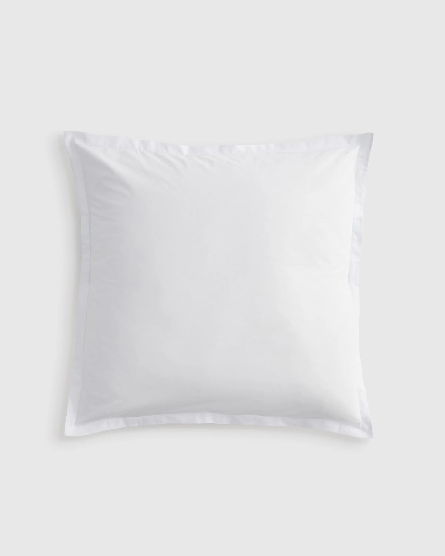 Organic Brushed Cotton Euro Sham - Euro / Dusty Olive