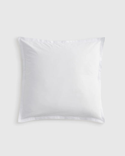 Organic Brushed Cotton Euro Sham - Euro / Dusty Olive