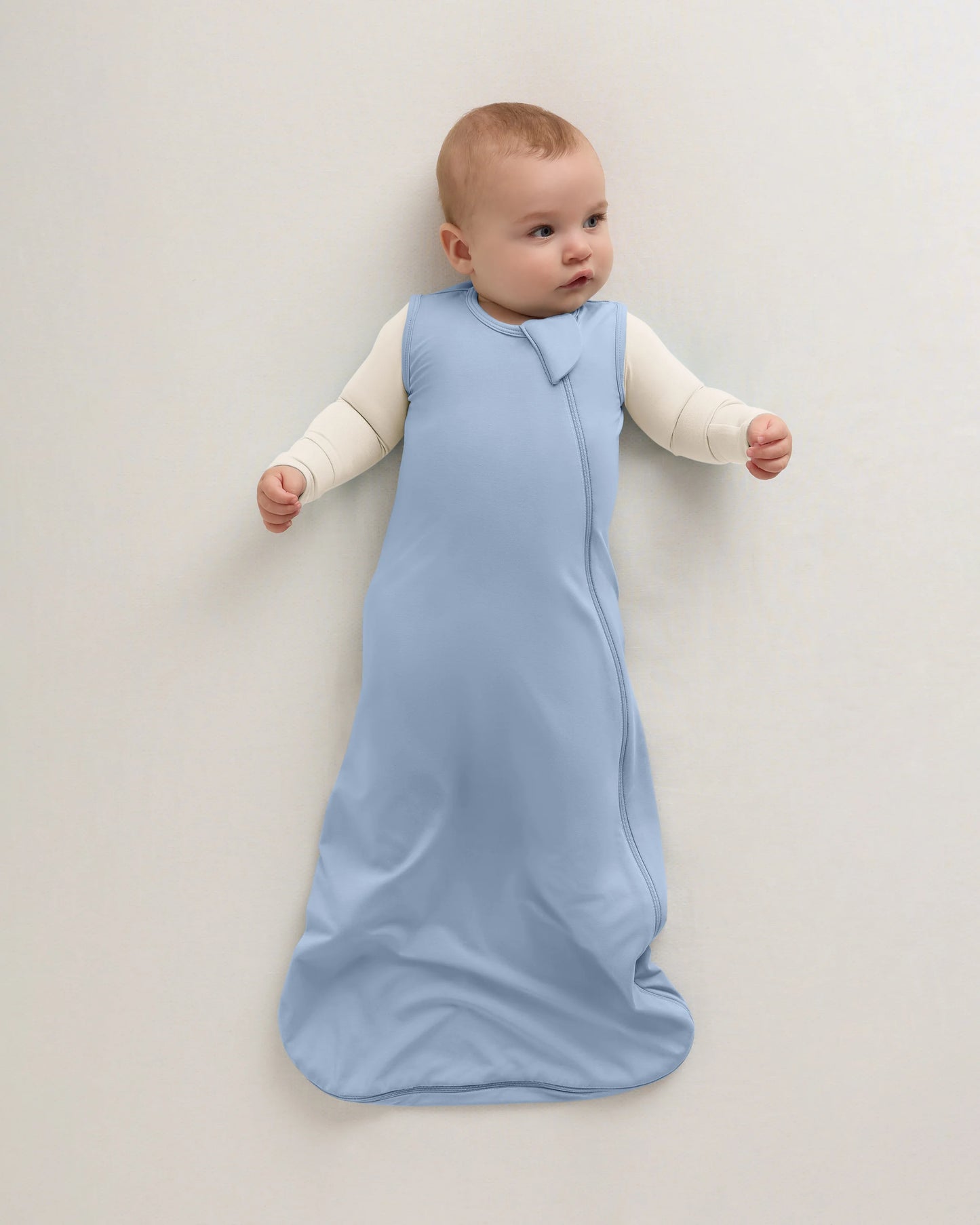 Bamboo Sleep Bag 0.5 TOG - S / Colony Blue