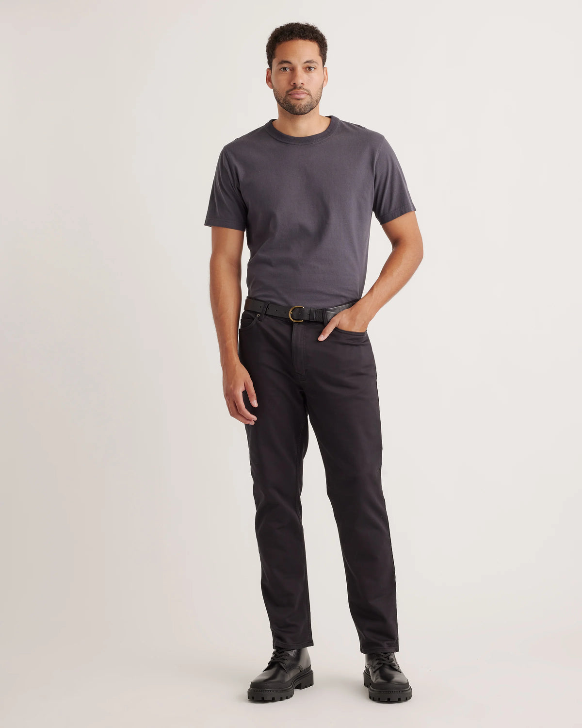 Comfort Stretch Traveler 5-Pocket Pants - Straight - 28X30 / Military Olive
