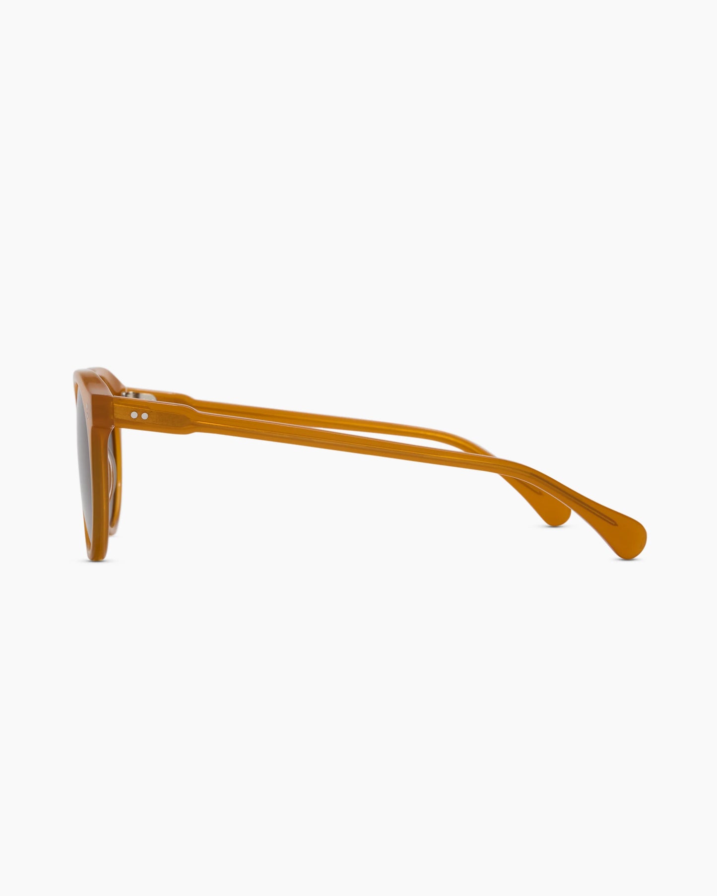 Tahiti Polarized Acetate Sunglasses - One Size / Clear Taupe with Brown lens