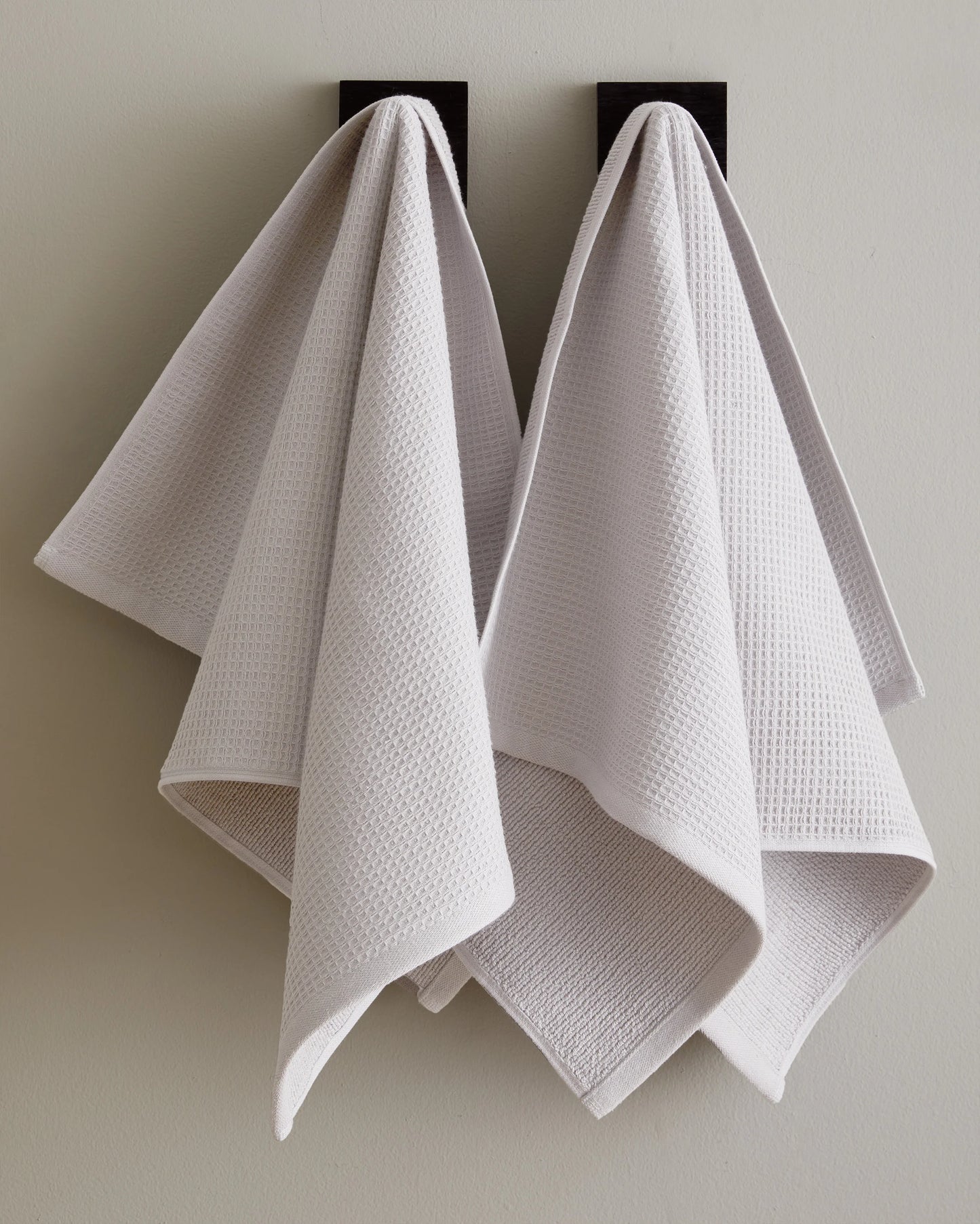 Turkish Waffle Terry Bath Towel Bundle - One Size / White