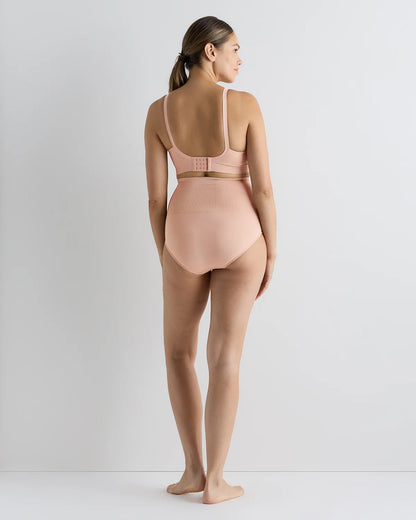 Seamless Nursing Bra - XS / Peach Pink