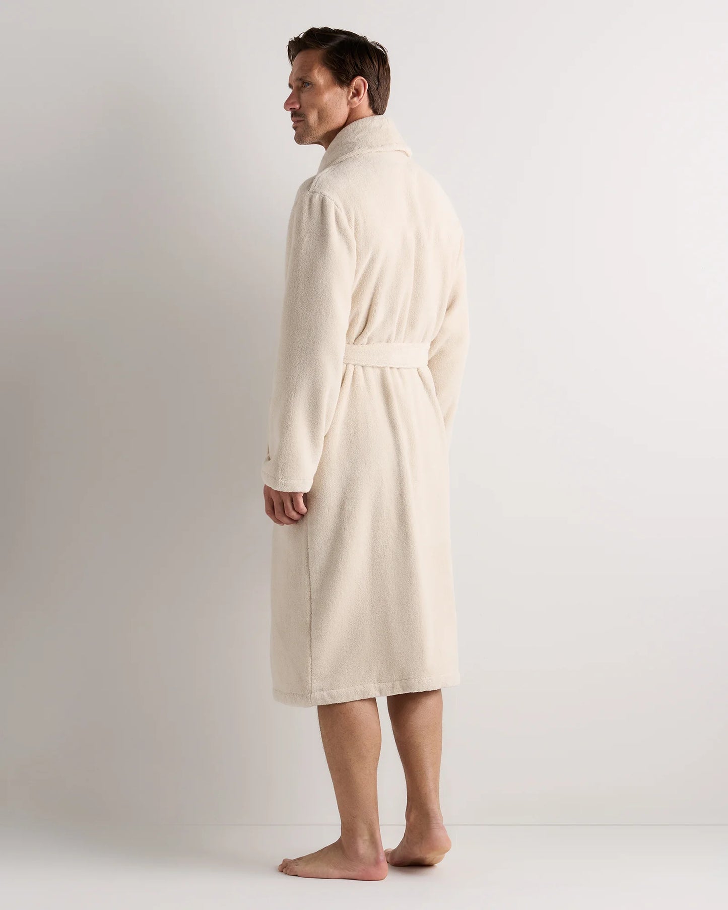 Turkish Cotton Terry Robe - XS / White