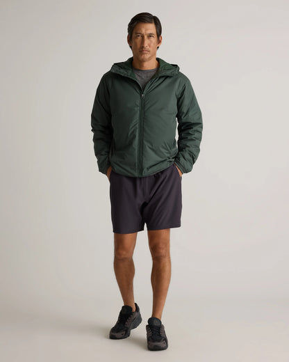 Hybrid Insulated Lightweight Hooded Jacket - S / Black