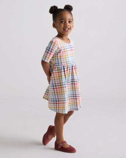 Organic Cotton Skater Dress - 2T / Sweet Cherries