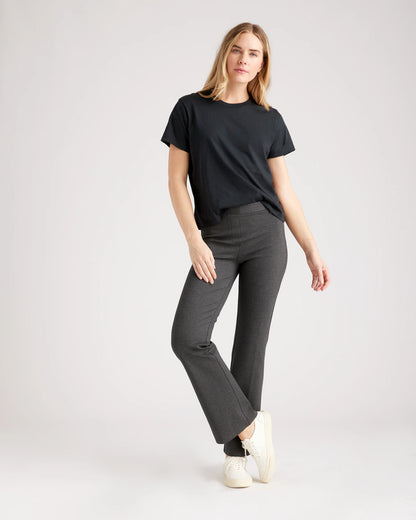 Ultra-Stretch Ponte Bootcut Pants - XS / Roasted Pecan