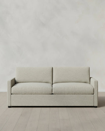 Brennan Sleeper Sofa in Performance Basketweave - Queen / Flax