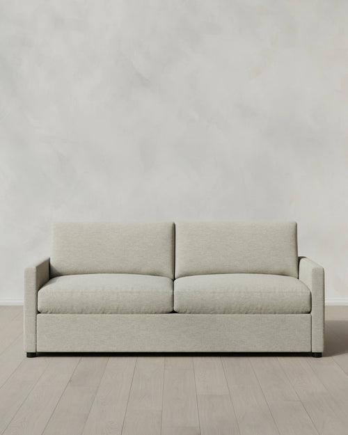 Brennan Sleeper Sofa in Performance Basketweave - Queen / Flax