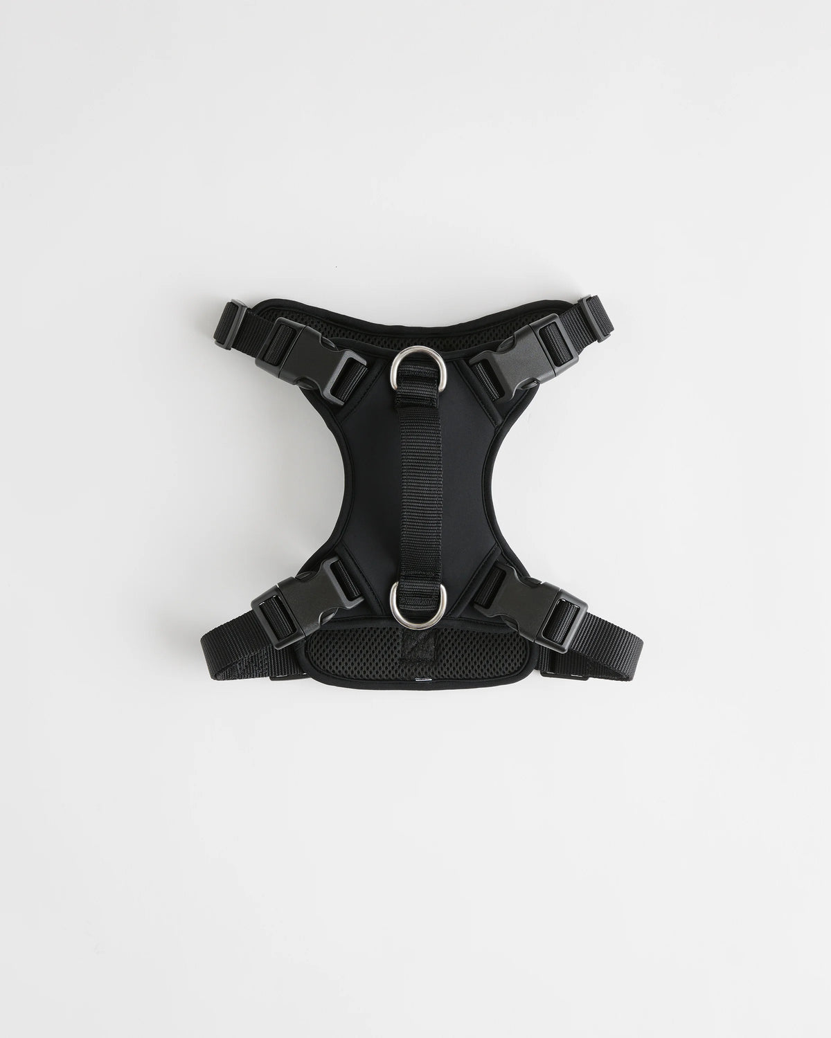 Neoprene Double Panel Dog Harness - XS / Black