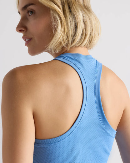 Seamless Racerback Tank - XS / Azul Blue