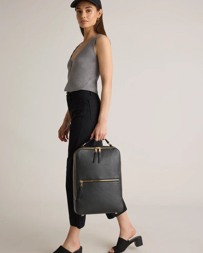 Marlow Laptop Backpack - One Size / Soft Ivory
