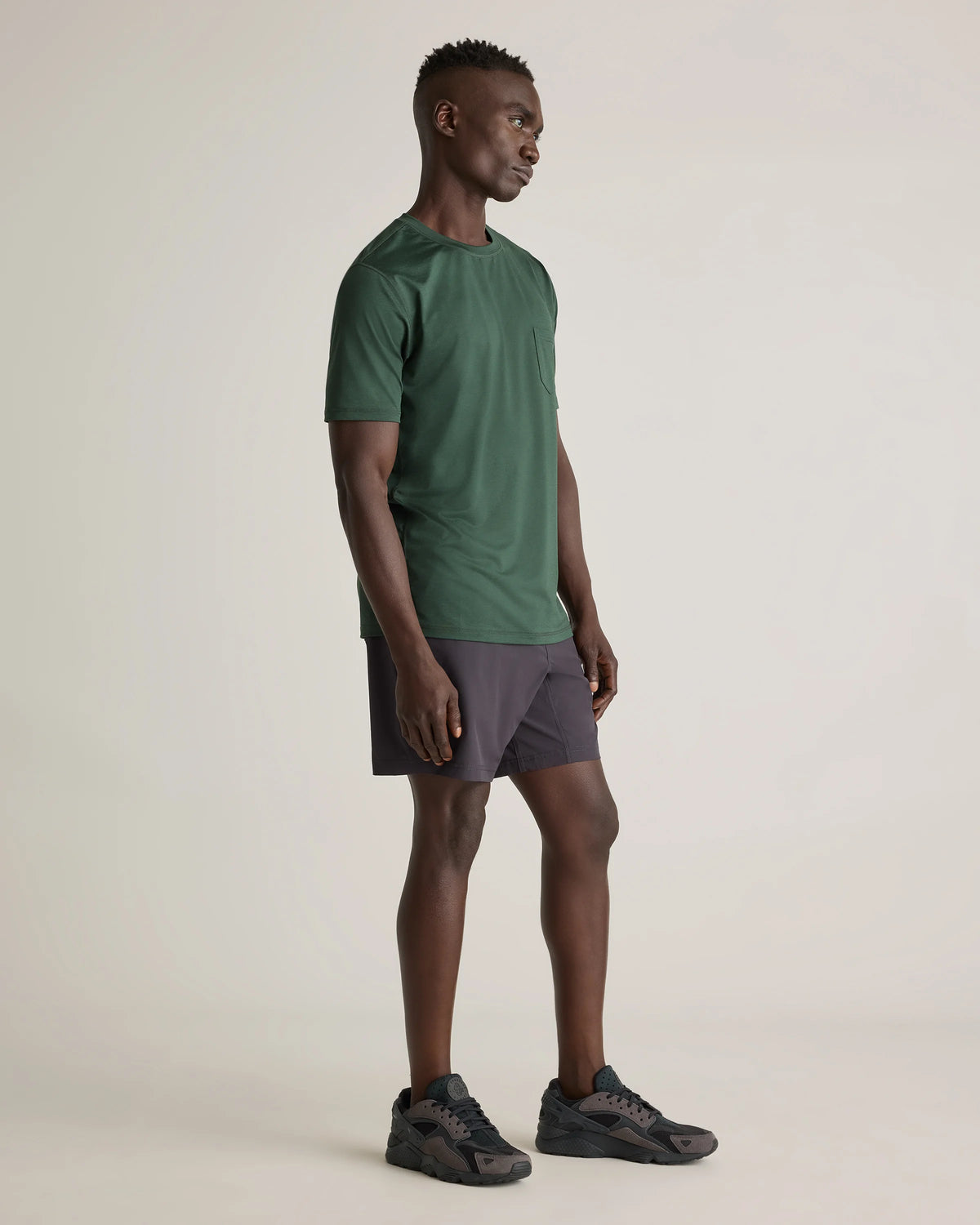 Performance Tech Shorts - 7.5" - S / Granite Grey